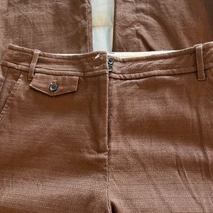 J. Crew Brown Ankle Pants